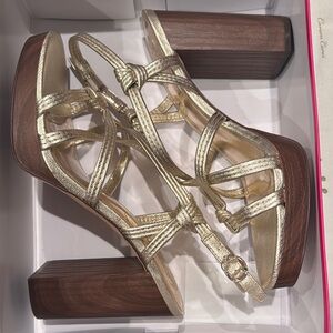 Vince CAMUTO Fabbie High Heel Sandal Sz 10 NIB
